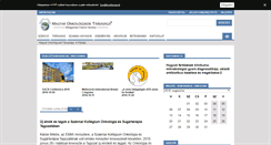 Desktop Screenshot of oncology.hu